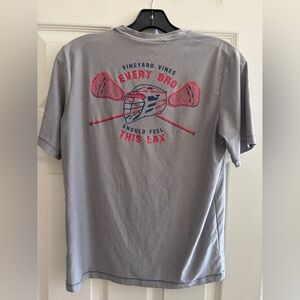 Boys Vineyard Vines lacrosse shirt